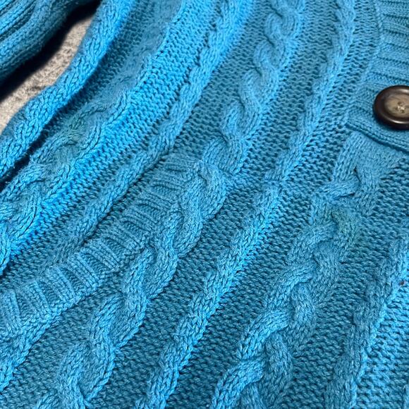 Y2k Aeropostale Chunky Knit Hoodie - Picture 3 of 8